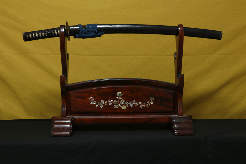 (03-1312)<br>古刀 武州下原住廣重 一尺八寸二分 打刀拵入 - 画像 (6)