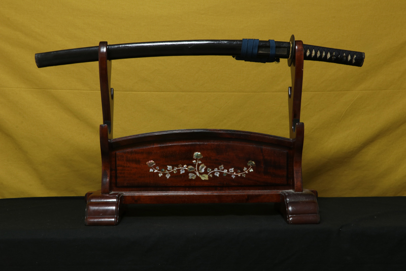 (03-1312)<br>古刀 武州下原住廣重 一尺八寸二分 打刀拵入 - 画像 (7)