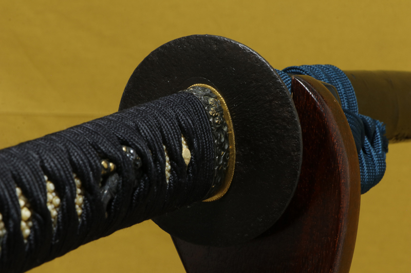 (03-1312)<br>古刀 武州下原住廣重 一尺八寸二分 打刀拵入 - 画像 (8)