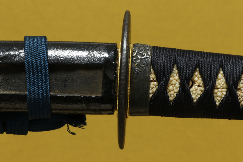 (03-1312)<br>古刀 武州下原住廣重 一尺八寸二分 打刀拵入 - 画像 (11)