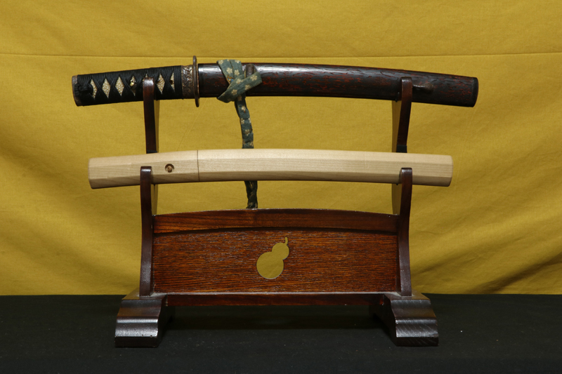 (04-1226)<br>新々刀 無銘 七寸五分 小刀拵(ちいさかたなこしらえ)、白鞘付 - 画像 (7)