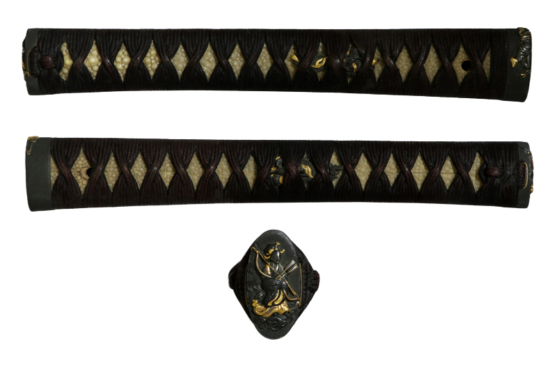 (02-1853)<br>古刀 兼貞(関弥五郎) 二尺三寸五分半 打刀拵入 - 画像 (15)