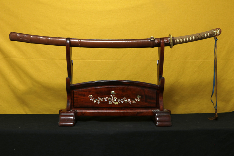 (02-1849)<br>新々刀 出羽國池田一秀入道龍軒 二尺三寸三分 陸軍軍刀拵入 - 画像 (7)